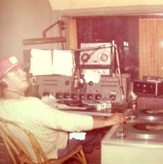 Don Dillard in AM air studio